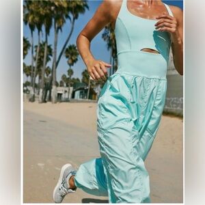 Free People Movement Righteous Onesie in Mojito Mint Green Blue Size XS NWOT